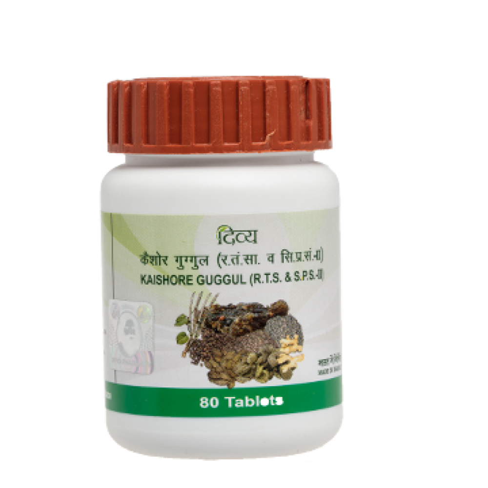 Patanjali Divya Kaishore Guggul (80 Tab) - Indyancart