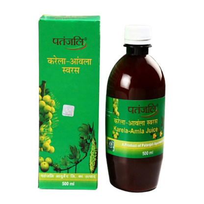 Patanjali Karela Amla Juice (500 ML) - Indyancart
