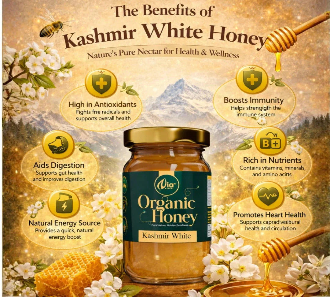 Nia Natura Organic Kashmir White Honey