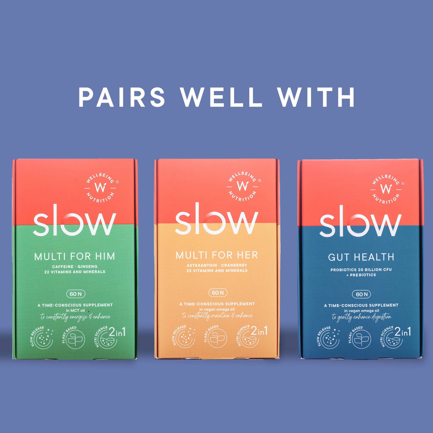 Wellbeing Nutrition Slow | Virgin Omega 3 Capsules - Indyancart