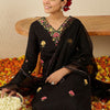 Dhiyona IE Women Floral Embroidered Kurta with Trousers & Dupatta