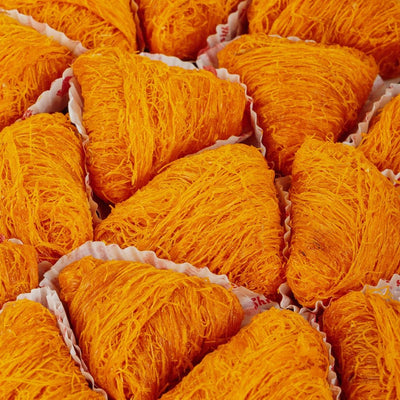 Shree Mithai Kesar Samosa Kunafa