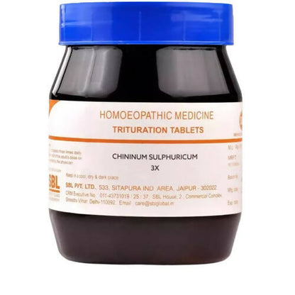 SBL Homeopathy Chininum Sulphuricum Trituration Tablets