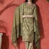 Indyancart SN Women's Printed Pure Cotton Kurta & Trouser With Dupatta