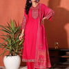 Dhiyona SN Women's Embroidered Straight Kurta With Trouser & Dupatta