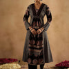 Dhiyona IE Printed Square Neck Pure Cotton Tunic With Trouser