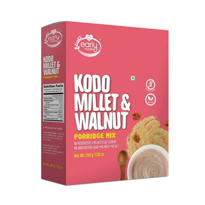 Early Foods Kodo Millet & Walnut Porridge Mix - Indyancart