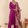 Dhiyona IE Yoke Design Thread Work Kurta With Palazzos