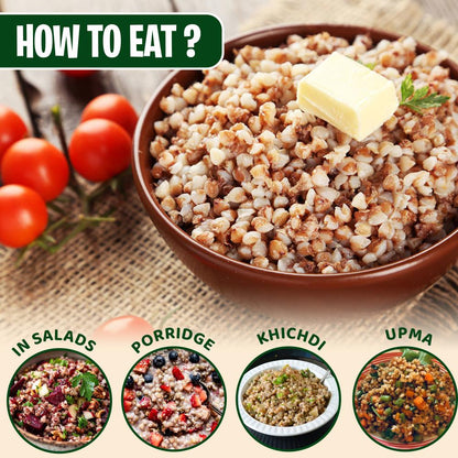 IKAI Organic Buckwheat Groats Kuttu