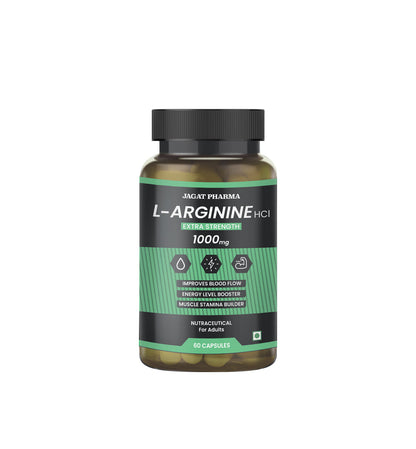 Jagat Pharma L-Arginine 1000mg Capsules
