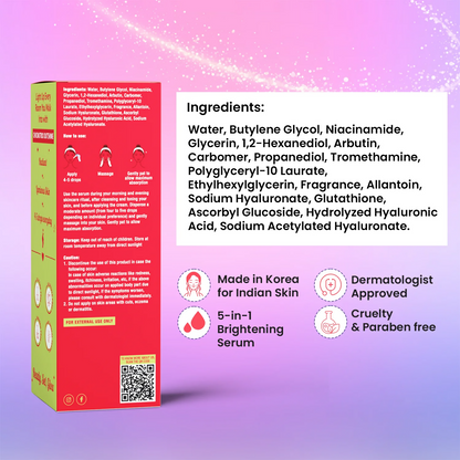 Chicnutrix Everyday Glow Combo - Glow & Outshine, Glutathione & Korean Brightening Serum