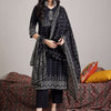 Dhiyona IE Women Ethnic Motifs Printed Cotton Kurta with Trousers & Dupatta