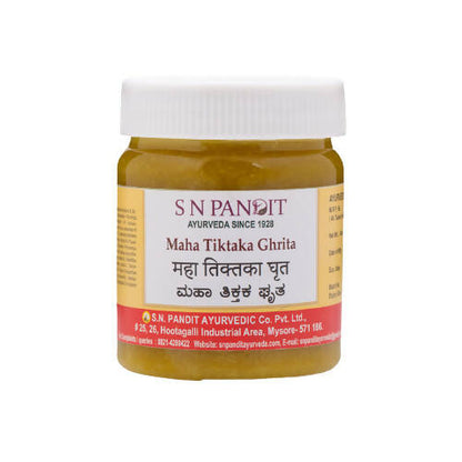 S N Pandit Ayurveda Maha Tiktaka Ghrita - Indyancart