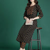 Dhiyona IE Printed Straight Tunic & Trousers Co-Ord Set