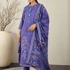 Dhiyona IE Women Floral Embroidered Cotton A-Line Kurta with Trousers & Dupatta