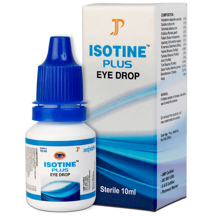 Isotine Plus Eye Drops - Indyancart