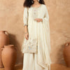 Indyancart VA Women Ethnic Motifs Embroidered Kurta with Palazzo & Dupatta
