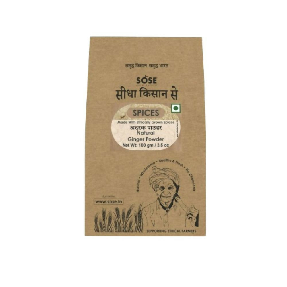 Gir Sidha Kisan Se Natural Ginger Powder (Adrak)