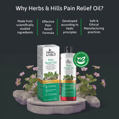Herbs & Hills Pain Relief Oil