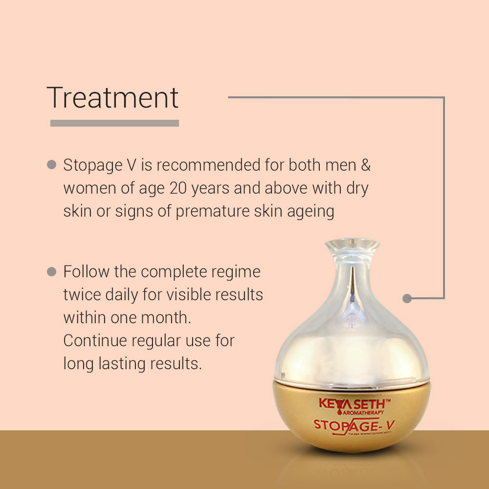 Keya Seth Aromatherapy Age Reversal Complex face cream in a jar, highlighting its skincare and aromatherapy benefits.