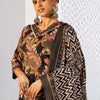 Indyancart IE Women Ethnic Motifs Printed Regular Pure Cotton Kurta with Trousers & With Dupatta