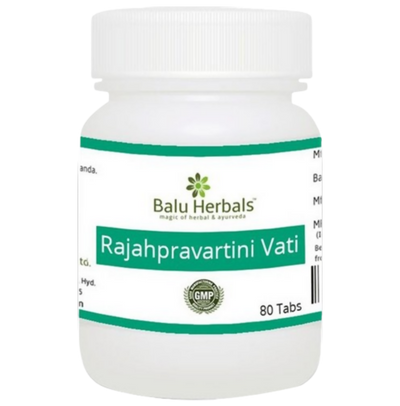 Balu Herbals Rajapravarthini Vati Tablets