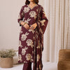 Dhiyona IE Women Floral Printed Kurta with Trousers & Dupatta