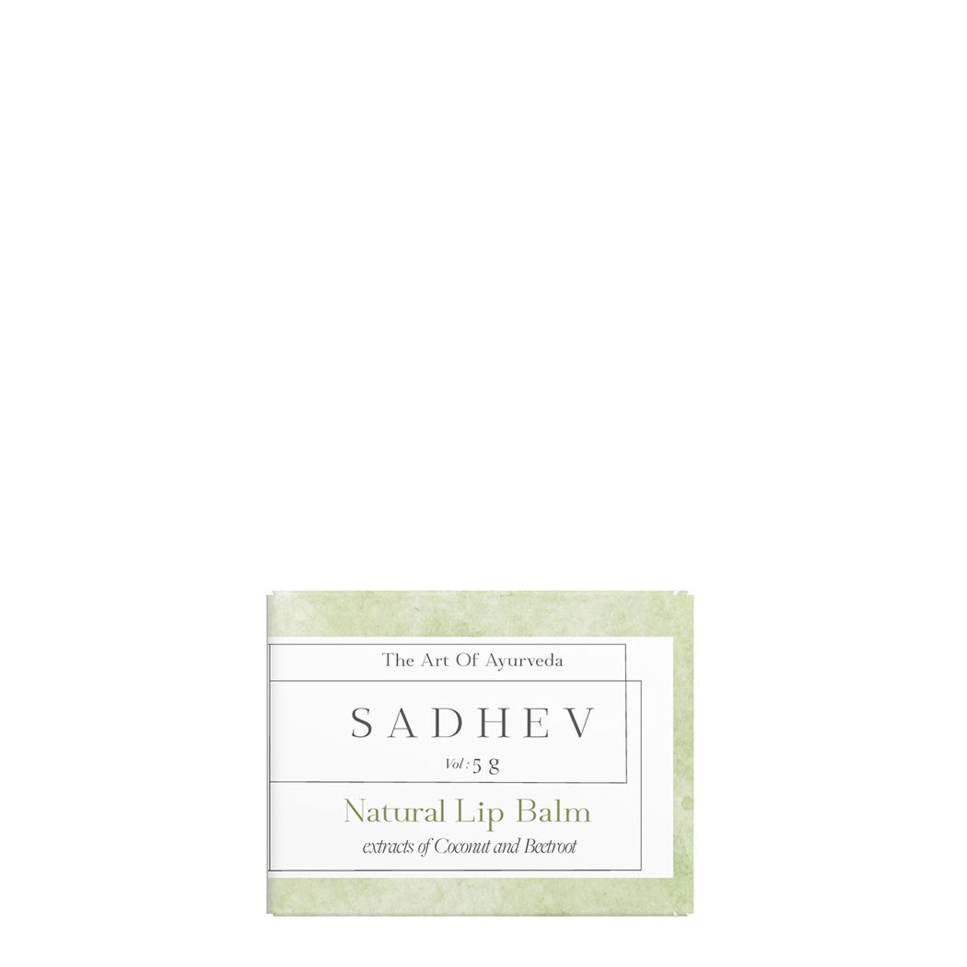 Sadhev Natural Lip Balm - Beetroot & Coconut