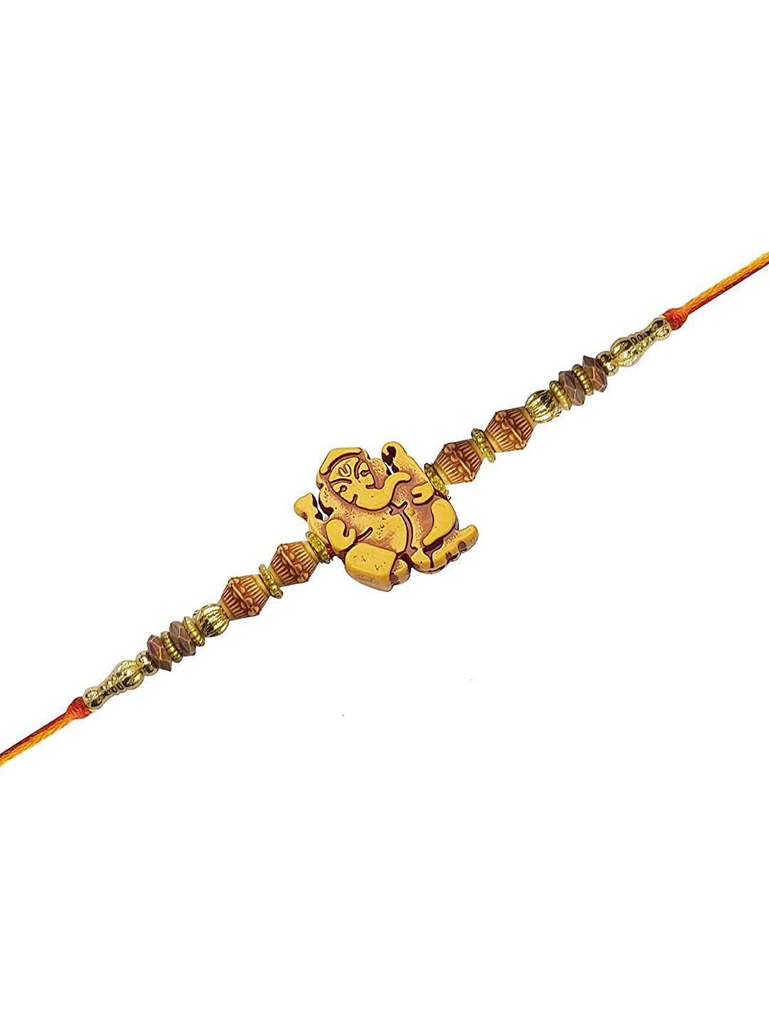 Anouk Unisex Set Of 2 Beaded Thread Rakhi