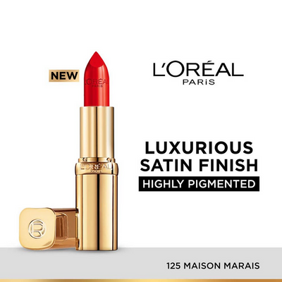 L'Oreal Paris Color Riche Satin Lipstick - 125 Maison Marais