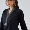Dhiyona IE Women Regular Thread Work Kurta with Trousers