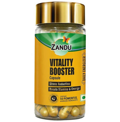Zandu Vitality Booster Capsules - Indyancart