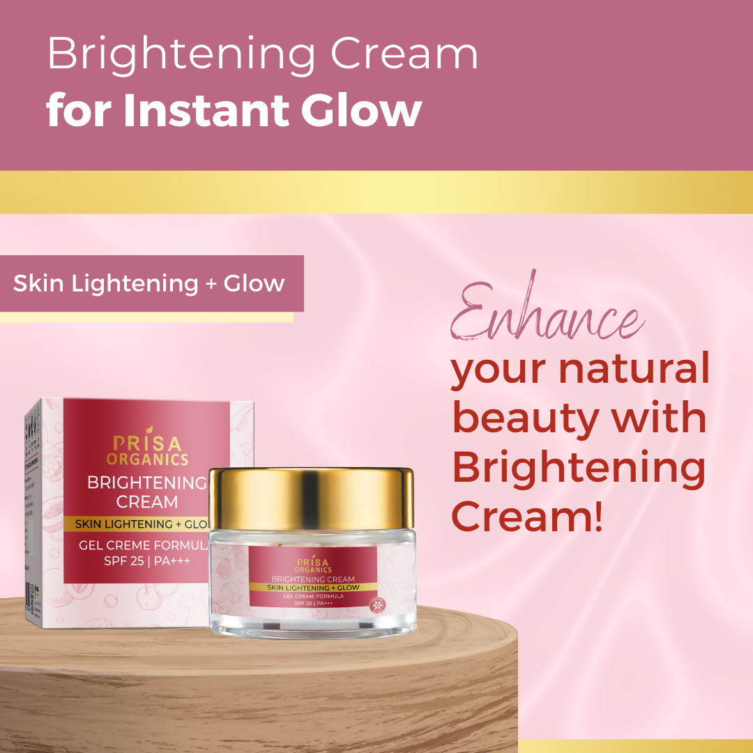 Prisa Organics Brightening Cream - Indyancart