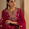 Dhiyona IE Women's Women Ethnic Motifs Printed Kurta with Trousers & Dupatta