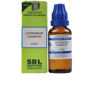 SBL Homeopathy Lycopodium Clavatum Dilution