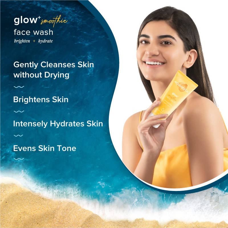 Aqualogica Glow+ Smoothie Face Wash - Indyancart