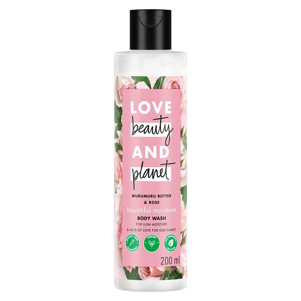 Love Beauty And Planet Murumuru Butter and Rose Body Wash - Indyancart