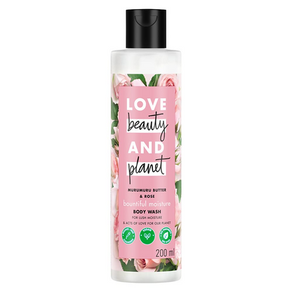 Love Beauty And Planet Murumuru Butter and Rose Body Wash - Indyancart