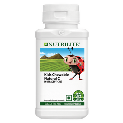 Nutrilite Kids Chewable Natural C Tablets - Indyancart