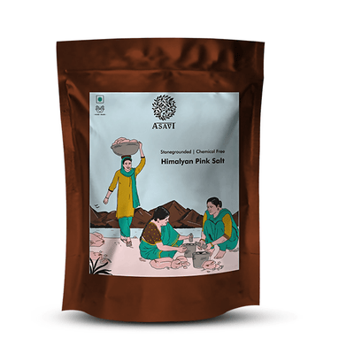 Asavi Stone Grounded Himalayan Pink Salt
