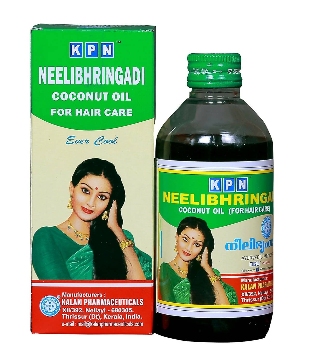 K.P.N Neelibhringadi Coconut Oil For Hair Care - Indyancart