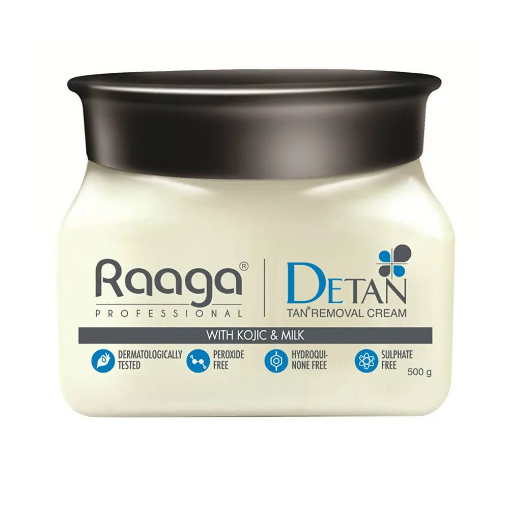 Raaga Professional De Tan Removal Cream With Kojic & Milk - Indyancart