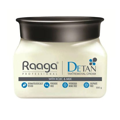 Raaga Professional De Tan Removal Cream With Kojic & Milk - Indyancart