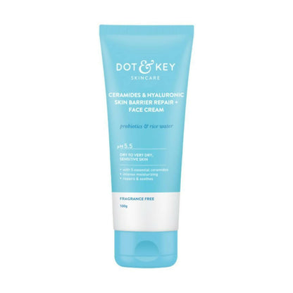 Dot & Key Ceramides & Hyaluronic Skin Barrier Repair + Face Cream - Indyancart