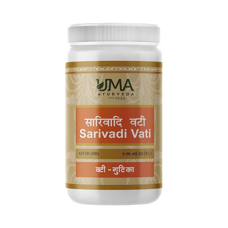 Uma Ayurveda Sarivadi Vati - Indyancart