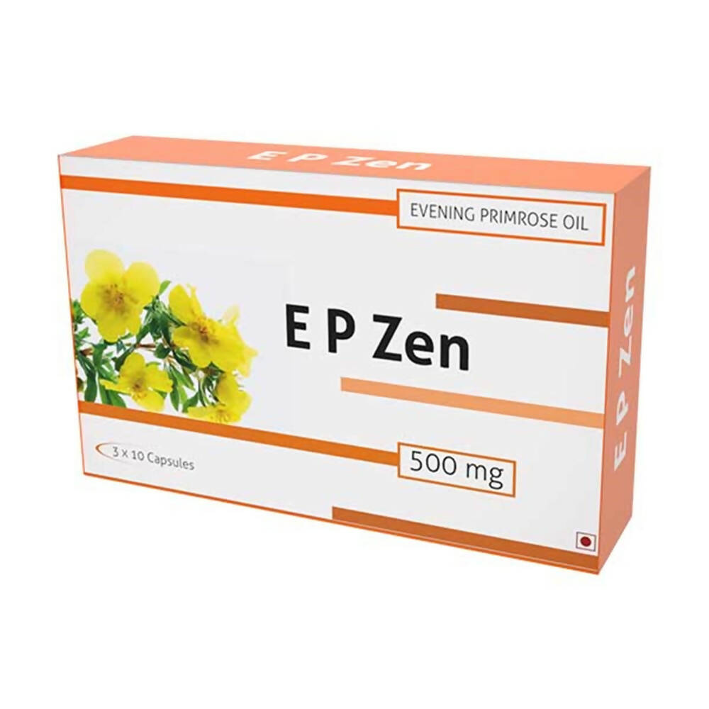 Nutra Grace Evening Primrose Oil E P Zen Capsules - Indyancart