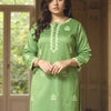 Dhiyona IE Women Ethnic Motifs Embroidered Kurta with Trousers