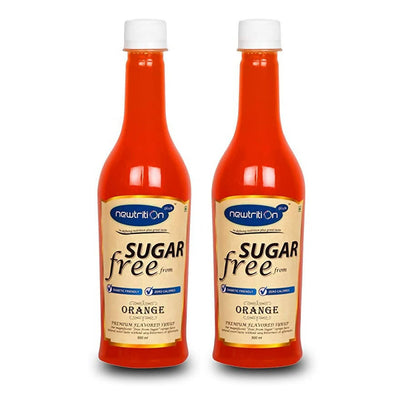Newtrition Plus Sugar Free Orange Syrup