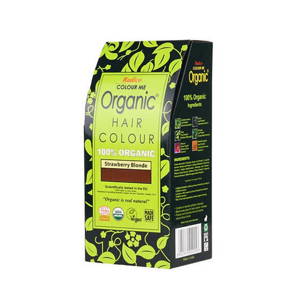 Radico Organic Hair Colour-Strawberry Blonde - Indyancart