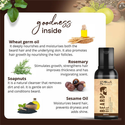 Globus Naturals Ayurvedic Beard Oil